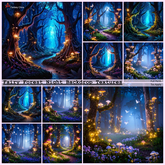 Fairy Forest Night Textures