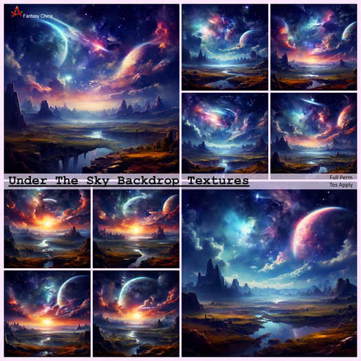 Under The Sky Backdrop Textures