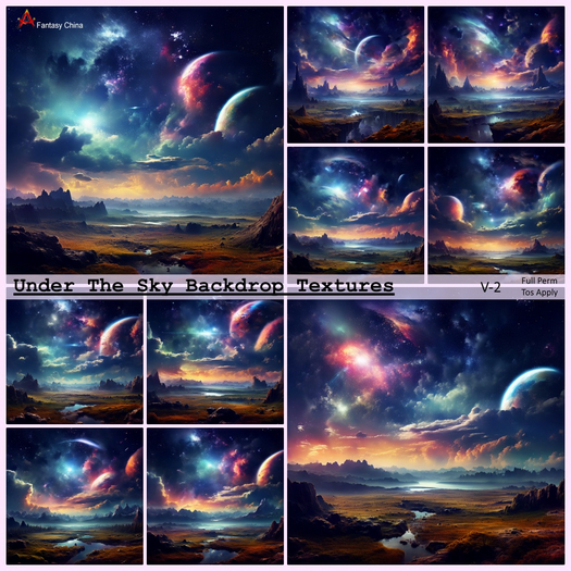 Under The Sky Backdrop Textures