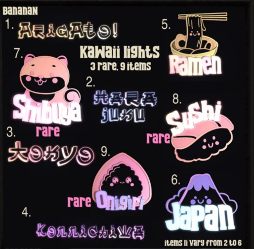 5. BananaN Kawaii lights ramen
