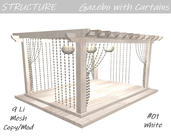 GAZEBO & curtains #01 