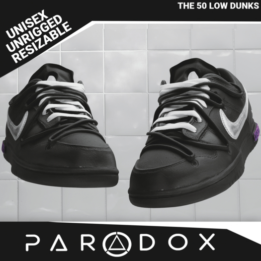 Black skate Dunks