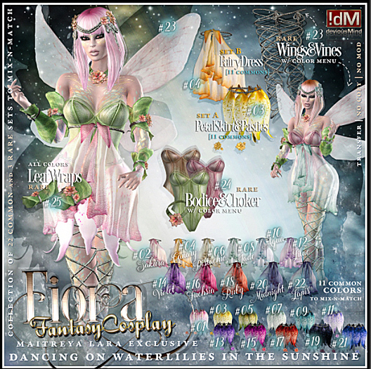 23 !dM Fiora **WINGS&VINES** (BOX LARA) RARE