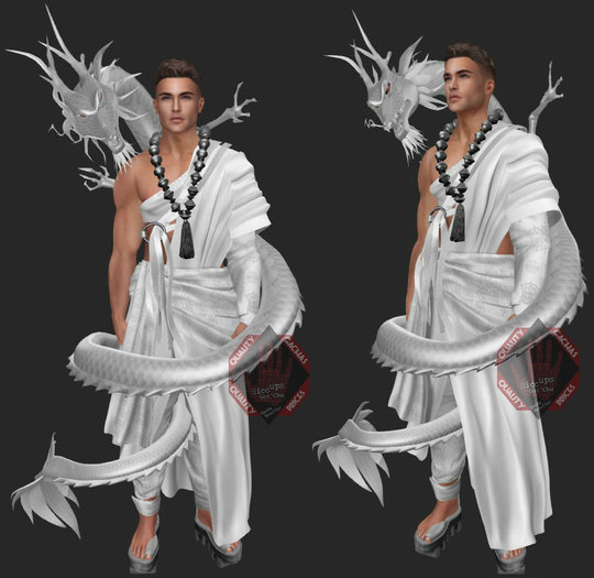 .::GB:: Ryujin FULL SET RARE /White -Belleza