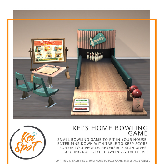 Kei's Home Bowling Game 