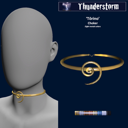 .:Thunderstorm:. 'Tōrino' choker