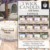 PPW - 3 Wick Candle Gift Set (ADD)