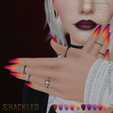 SHACKLED - Gold Leaf [Almond Short] REDS
