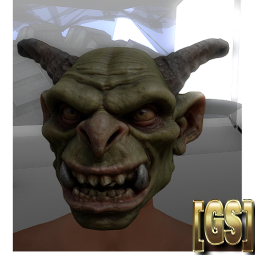 [GS] Goblin Orc mask