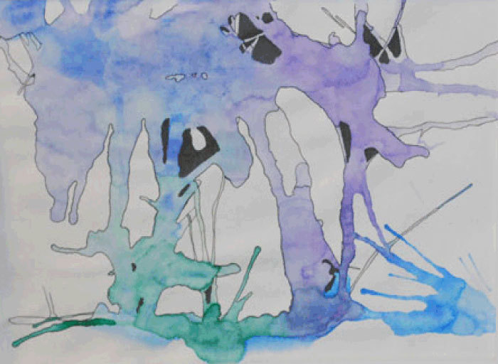 Abstract Watercolor