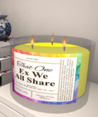 PPW - 3 Wick Candle LGTBQA+ That One Ex (ADD)