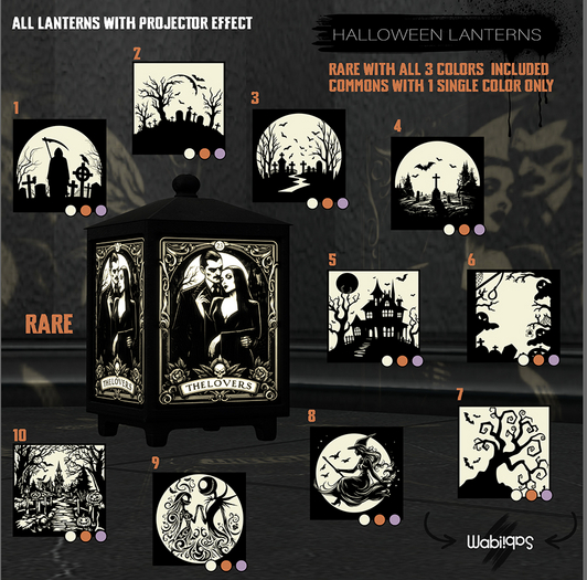 [WS] Halloween Lanterns RARE BOX (rez)