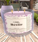 PPW - 3 Wick Candle Gift My Bestie (ADD)