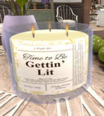 PPW - 3 Wick Candle Gift Gettin' Lit (ADD)
