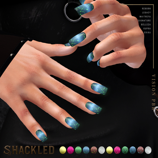 SHACKLED - Vision PBR [Square Short Nails]