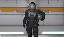 Astronaut Spacesuit - Black