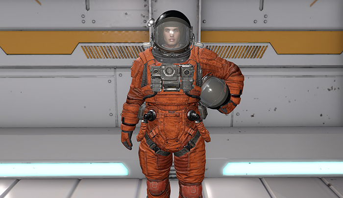Astronaut Spacesuit - Orange