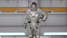 Astronaut Spacesuit - White