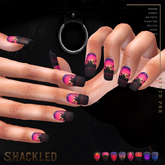 SHACKLED - Synth PBR [Square Short Nails]