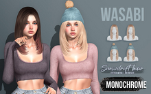 Wasabi // Snowdrift Hair - Monochrome