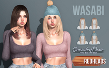 Wasabi // Snowdrift Hair - Redheads