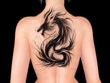 Ravenstone - Dragon Back Tattoo BOM Watercolours T63