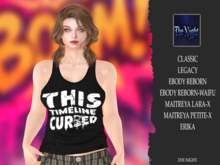 .TN. Cursed Timeline - Tank Top