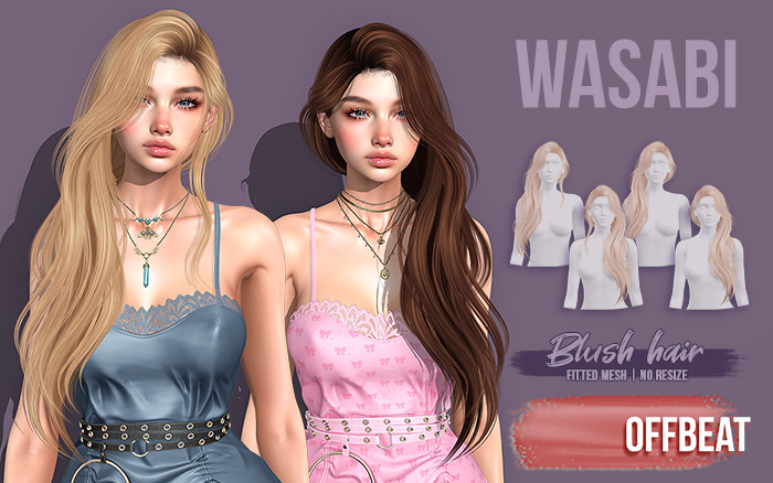 Wasabi // Blush Hair - Offbeat