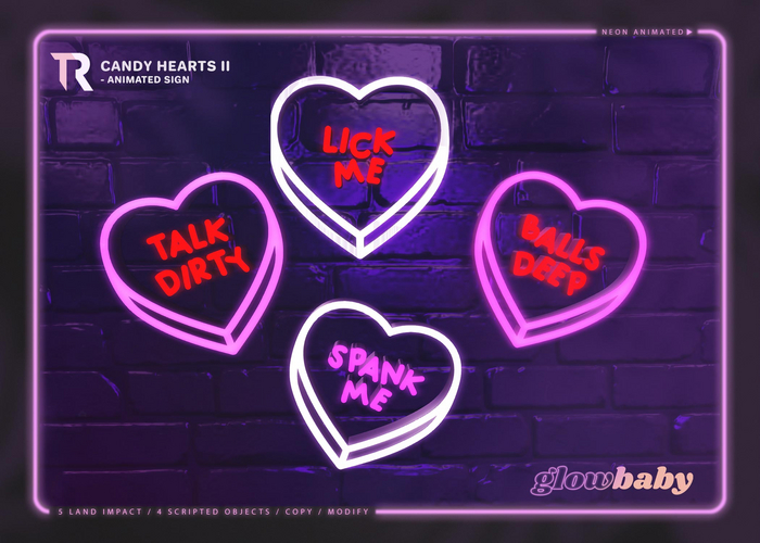 +GlowBaby+ Candy Hearts II