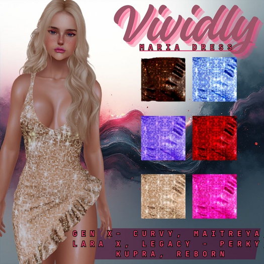 Vividly Maria Dress