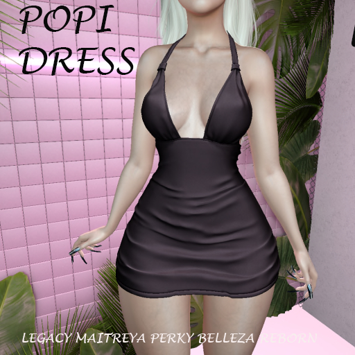 POPI DRESS FULL PACK SOLID
