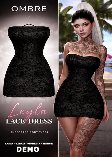 OC *DEMO LEYLA LACE DRESS* (box )
