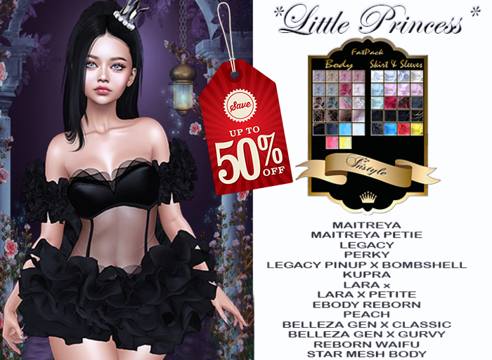 PROMOTION InStyle Dress *little Princess*FATPACK
