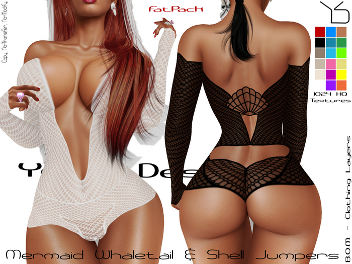 *Yummi Designs* - Mermaid Jumpers - Fatpack