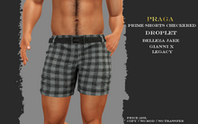 Praga Prime Shorts Checkered - Droplet