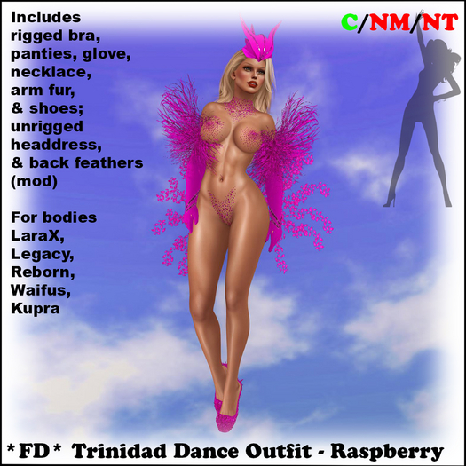 *FD* Trinidad Outfit [Boxed] Raspberry