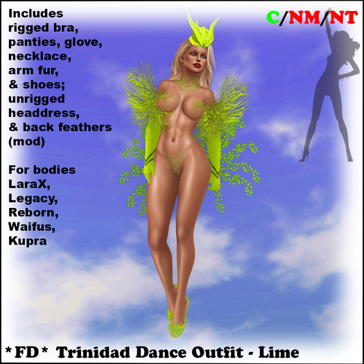 *FD* Trinidad Outfit [Boxed] Lime