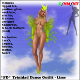 *FD* Trinidad Outfit [Boxed] Lime