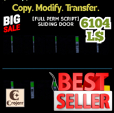 GlideMotion Sliding Door Script – Full Perm Creator Edition