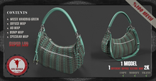 (Efe Design) Musee Handbag Green Full Perm