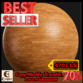 PBR Material - Wood Floor 056 (Full Perm)