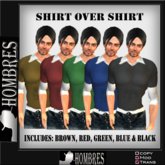 ::HOMBRES:: SHIRT OVER SHIRT