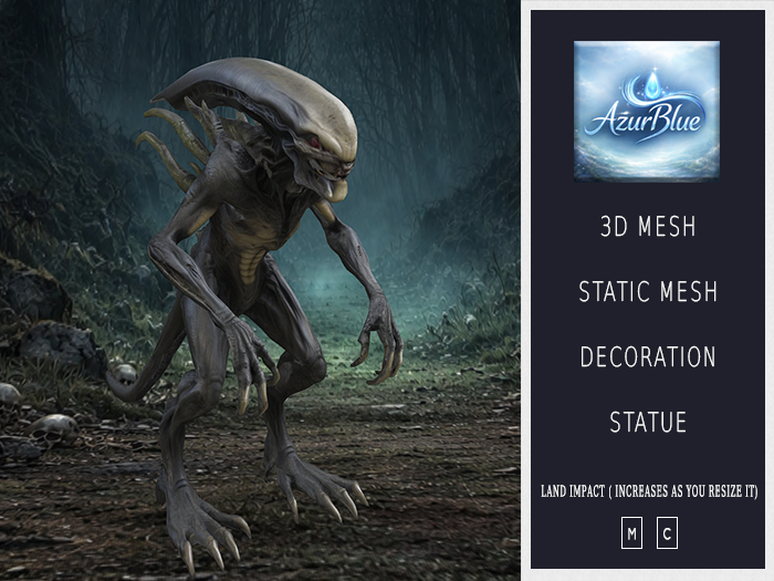 {DE} Predator Hunter - 3D Mesh