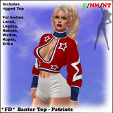 *FD* Banter Top [Boxed] Patriots