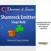Shamrock Leaf Emitter St Patricks Day