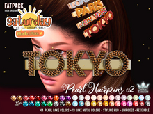 TSS TOKYO HAIRPIN - WHITE QUEEN