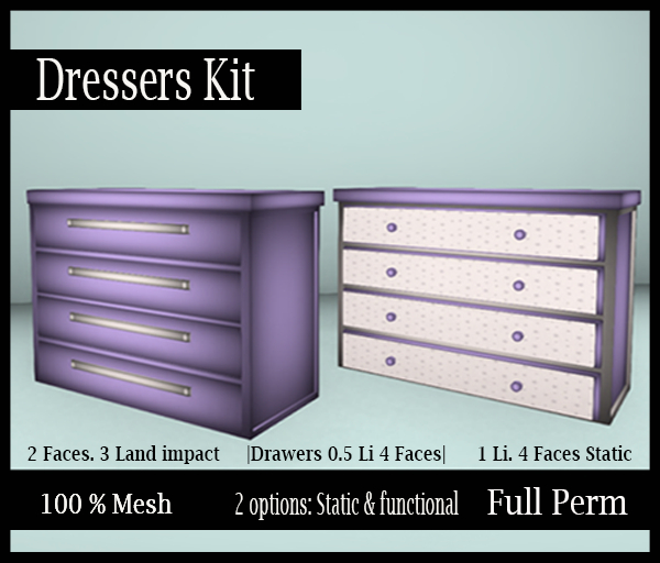 [BB] Mesh- Full Perm- Dressers