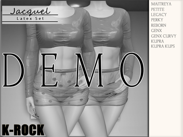 :KR: Jacquel Plastic Set - DEMO