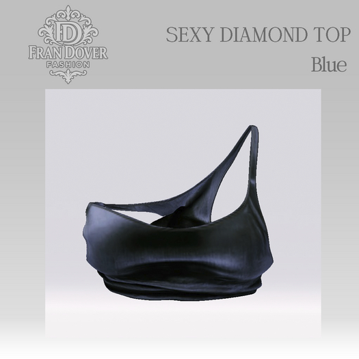 SEXY DIAMOND TOP  BLUE