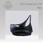 SEXY DIAMOND TOP  BLUE